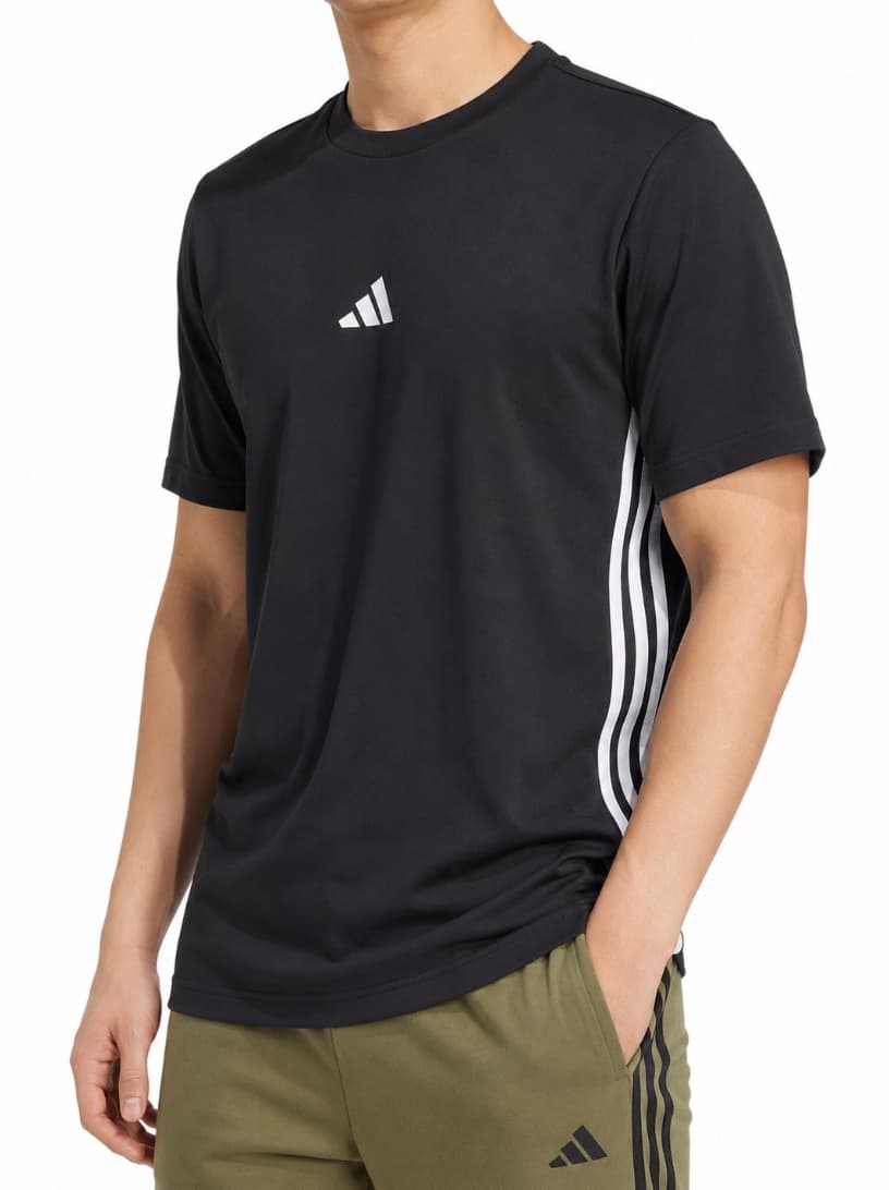 MEN'S ESSENTIAL 3-STRIPES SINGLE JERSEY T-SHIRT